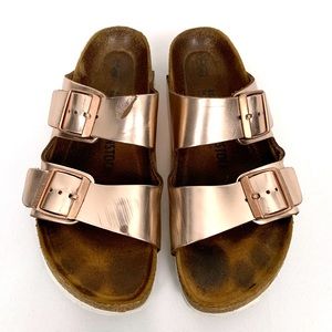 BIRKENSTOCK 'Arizona' Rose Gold